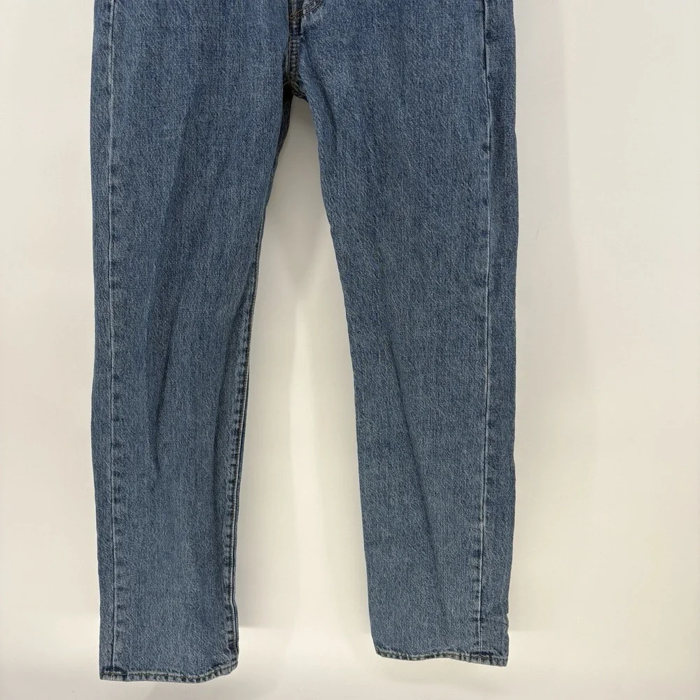 Levis 501 Jeans Mens 30x32 Light Wash Button Fly Straight Leg‎ Denim Classic Fit